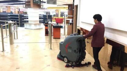 手推洗地车，清洁效能大提升！