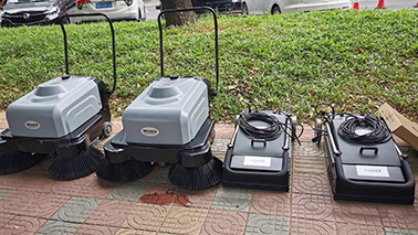 洗地机使用过程中确当苦衷项以及具体操作流程