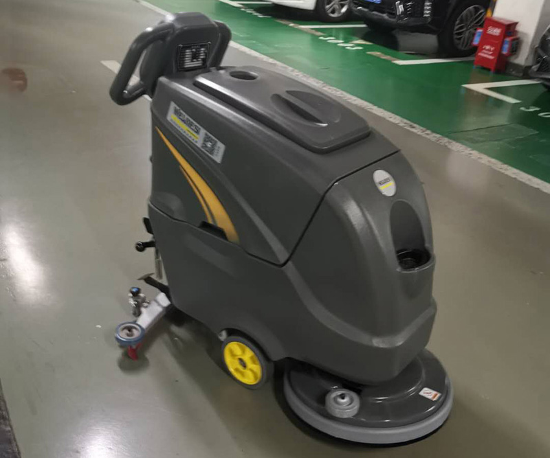 ?电动洗地机智能洗地新履历，精准感应更省心！